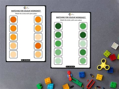 Printable Matching Colors Worksheets 24 30 Months Ira Parenting B2b