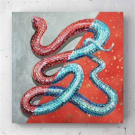 Snake Painting Acrylic Painting Oil On Canvas Canvas Art Painting