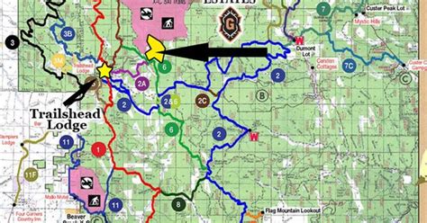 Black Hills Snowmobile Trail Map Where Id Like To