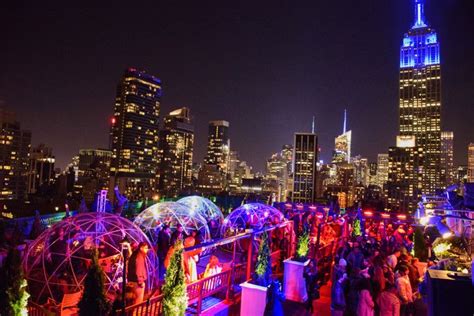 Venue Rooftop Bar Nyc New Yorks Largest Indoor And Outdoor Bar In