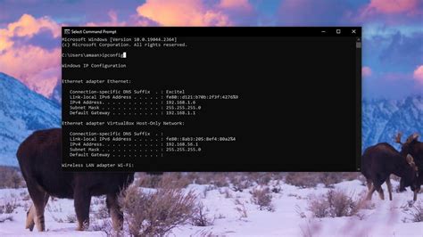 Cmd Ipconfig How To Run Ipconfig All Commands On Windows