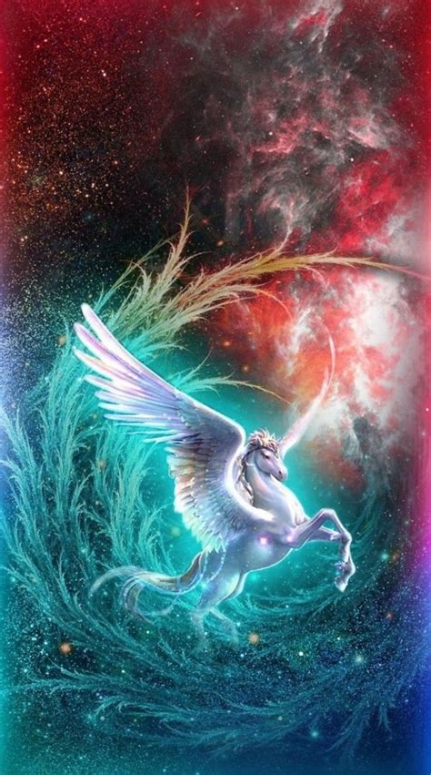 Pin Von Nicolemaree77 Auf Unicorn Pegasus Wallpaper