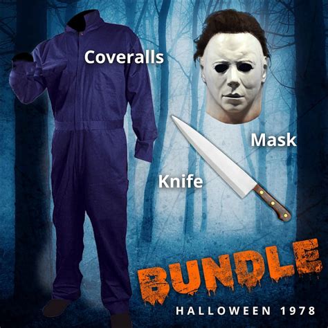 Halloween Michael Myers Costume Bundle Adult