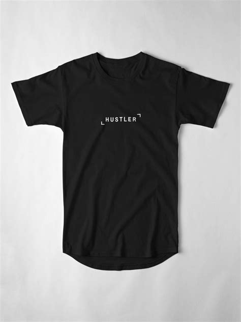 a hustler t shirt with minimalistic design for ambitious people entrepreneurs or startup