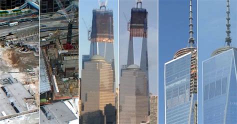 watch amazing time lapse video showing one world trade centre rising from the ashes of twin