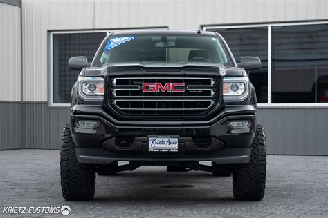 Lifted 2018 Gmc Sierra 1500 With 22×10 Fuel Blitz Wheels And 7 Inch