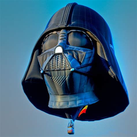 Darth Vader Hot Air Balloon Beauty In Many Forms