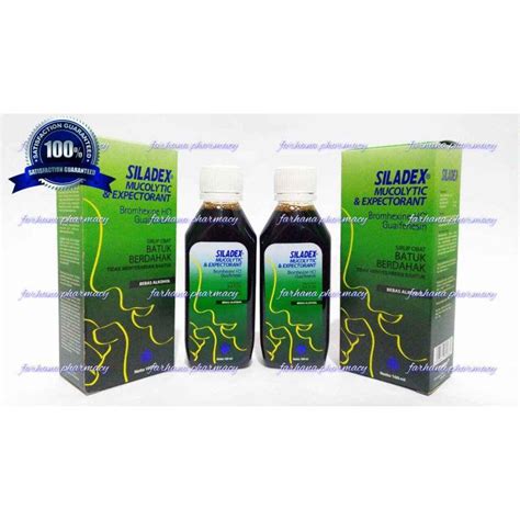 Jual Jual Promo Siladex Syrup Ml Hijau Mucolytic Expectorant Batuk Dahak Di Seller