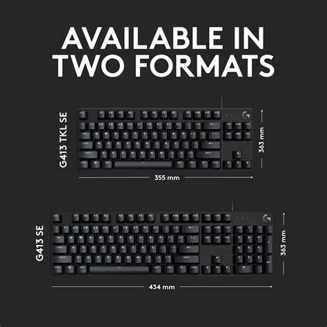 Mua Logitech G413 Tkl Se Mechanical Gaming Keyboard Compact Backlit