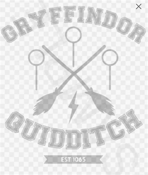Hogwarts Gryffindor Quidditch Svg Etsy