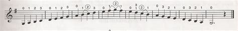 Vineyard Violins G Major Two Octave Scale