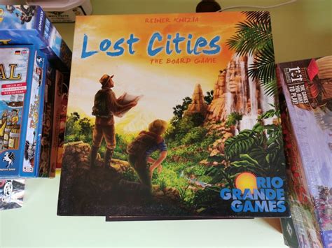 Lost Cities Board Game Hobbies And Toys Toys And Games On Carousell