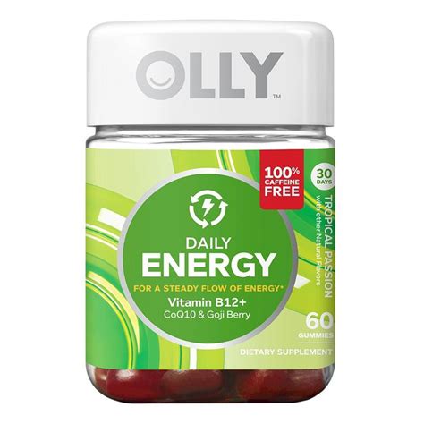 Olly Energy Daily Gummies 60 Count Reviews 2021