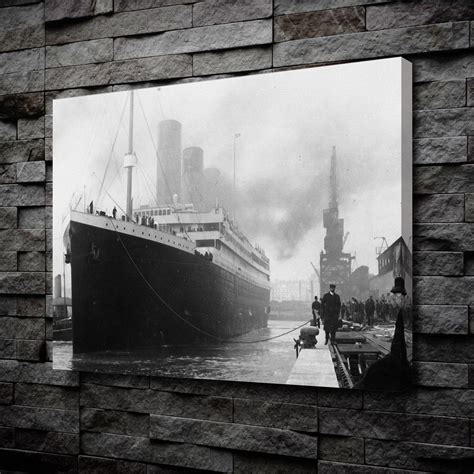 Rms Titanic Canvas Set Legendary Wall Art