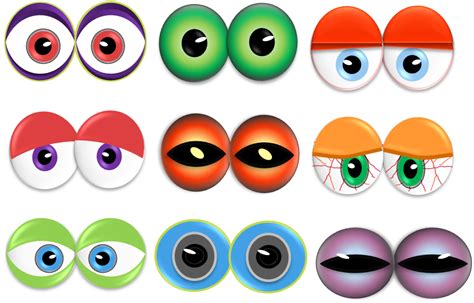 Download High Quality Eyes Clipart Printable Transparent Png Images