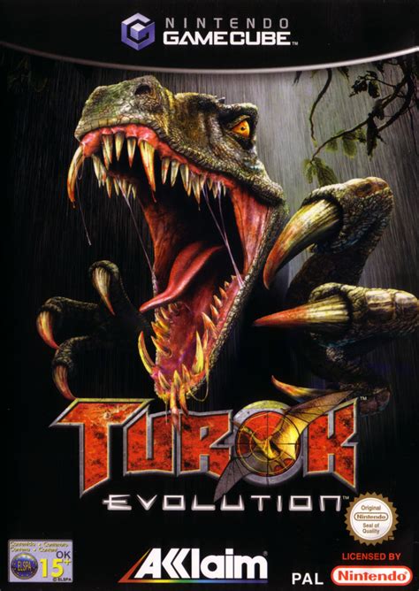 Turok Evolution Gamecube Box Cover Art Mobygames