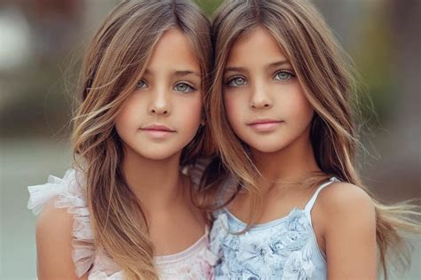 【画像】世界で最も美しい双子の美少女（9歳）、100万人のロリコン達の餌食になる ポッカキット