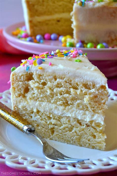 The Very Best Homemade Vanilla Cake Laptrinhx News