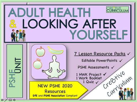Adult Health And Looking After Yourself Teaching Resources