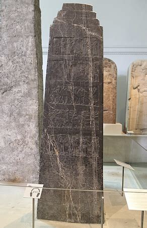 Black Obelisk Of Shalmaneser III Purpose History Features Study Com