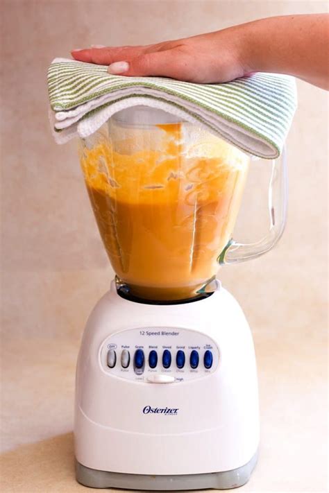 How To Puree Soup In A Blender No Mess No Explosions Cook Fast