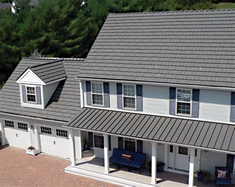 Metal roofing is increasingly found in conventional houses, thanks to increasing availability and improved manufacturing processes.according to industry statistics, market share for metal roofing has been increasing at a rate of roughly 3 percent each year over. Rustic Shingle | Metal Roofs by CLASSIC® Metal Roofing Systems