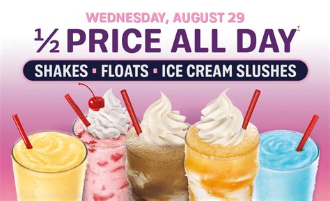 12 Price Shakes Floats And Ice Cream Slushes At Sonic Today Only
