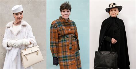 Beautiful Portraits Of Stylish Older Women Of Manhattan And Beverly