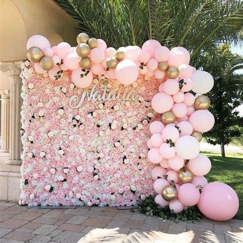 40x60cm Silk Rose Flower Wall Artificial Flowers Diy Wedding Wall Decor