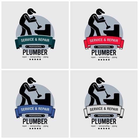 Plumber Logo Design 341943 Vector Art At Vecteezy