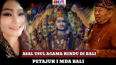 Asal Usul Agama Hindu Di Bali Youtube