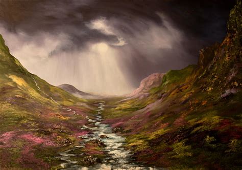 The Cairngorms In Scotland Painting By Jean Walker Fine Art America