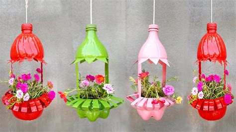 Brilliant Ideas Beautiful And Colorful Hanging Garden From Plastic