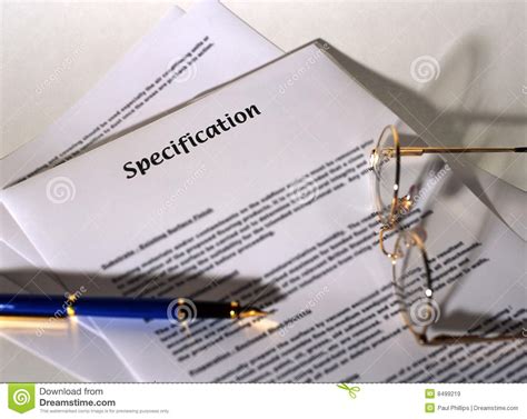In this post we will see how both specification sheet and tech pack are. Specification Royalty Free Stock Images - Image: 8499219