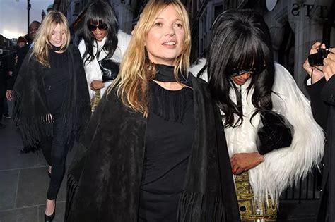 Kate Moss And Naomi Campbell Set The Pace With Yet Another Outing During Lfw Irish Mirror Online