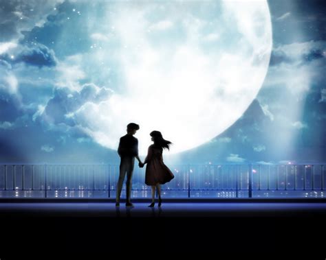 Profile wallpaper cute anime profile pictures dark anime manga couple cute icons drawing reference poses matching profile pictures dragon icon aesthetic anime profile slayer anime kawaii anime screenshots anime cartoon anime characters anime drawings aesthetic anime. Anime Art Anime Couple Holding Hands Moonlight Desktop ...
