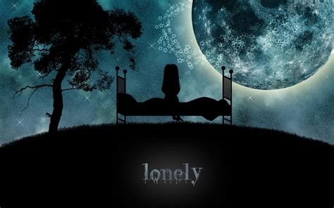 Looking for the best dark moon wallpapers? Lonely mood sad alone sadness emotion people loneliness ...