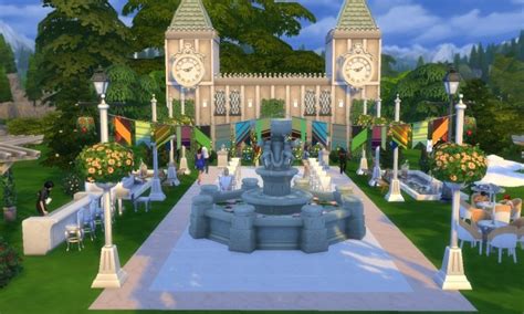 Wedding Place No Cc At Tatyana Name Sims 4 Updates