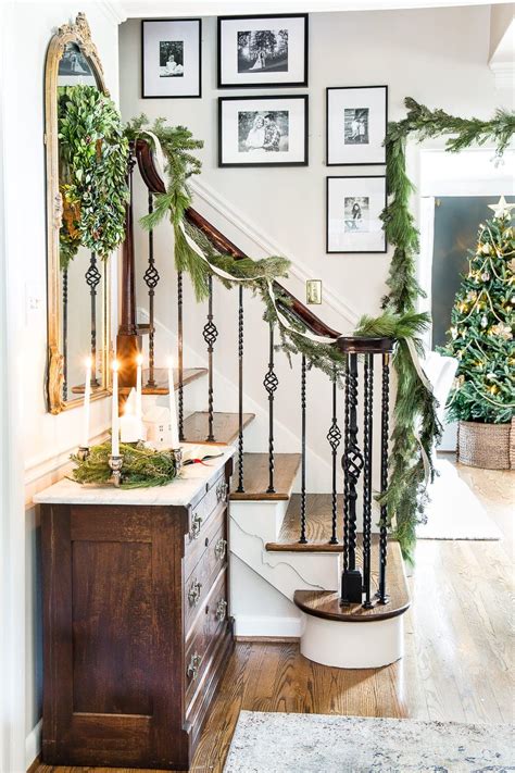 Classic Christmas Foyer  Bless'er House
