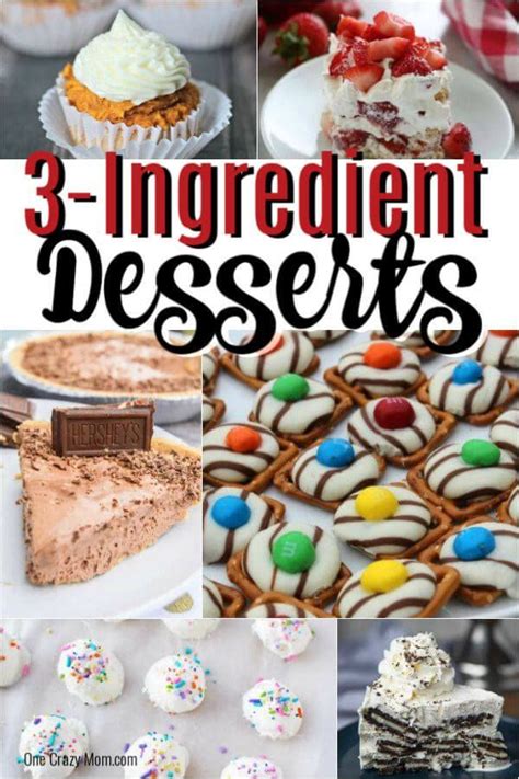 3 ingredient desserts 25 easy desserts with basic ingredients