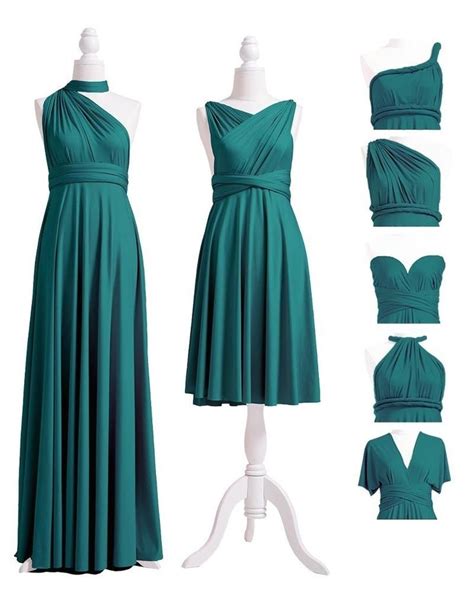Buy Teal Infinity Dress Multiway Dress 1000 In