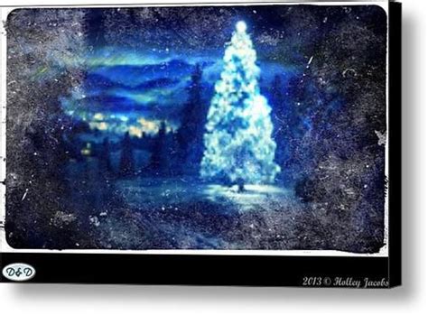 Holly Jolly Christmas Canvas Print Canvas Art By Holley Jacobs