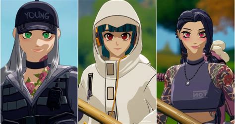 Leaked Anime Legends Pack Gameplay Animes Skins Fortnite Battle