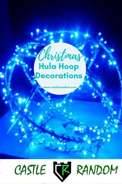 Christmas Hula Hoop Decorations - Castle Random
