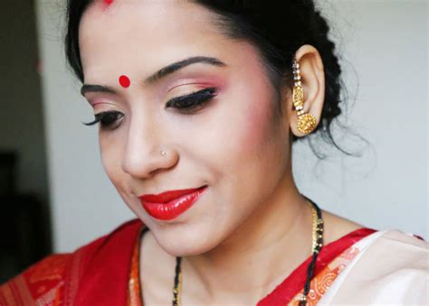 Makeup And Hair Tips To Look Fabulous This Durga Puja Heart Bows And Makeup