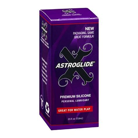 Astroglide X Silicone Based Personal Sex Lubricant 25oz Each