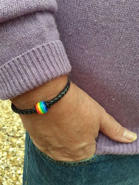 Pride Armband Gay Pride Regenbogen Unisex Etsyde