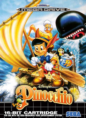 Disneys Pinocchio прохождение Sega Mega Drive Genesis Smd
