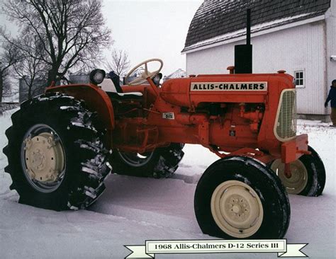 1968 Allis Chalmers Tractor Tractors