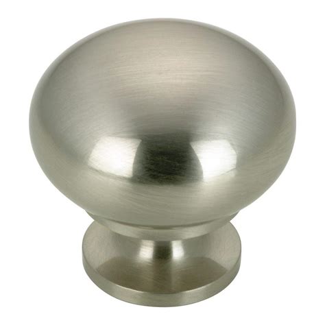 Richelieu Hardware Traditional 1 14 In 32 Mm Brushed Nickel Round